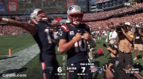 Fox NFL Broadcast Patriots Vs Ravens GIF