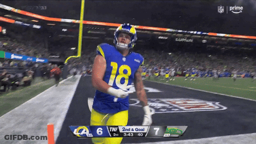 Fox NFL Broadcast Rams Vs Lions GIF