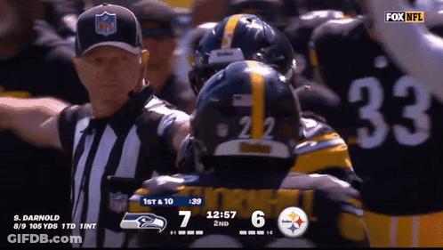 Fox NFL Broadcast Seahawks Vs Pittsburgh Steelers GIF