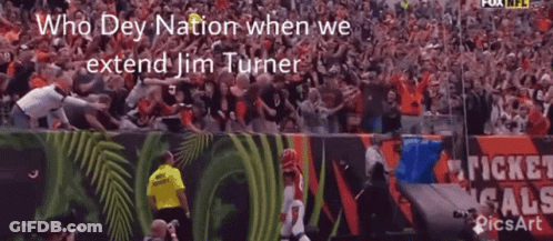 Fox NFL Logo In Crowd Background GIF