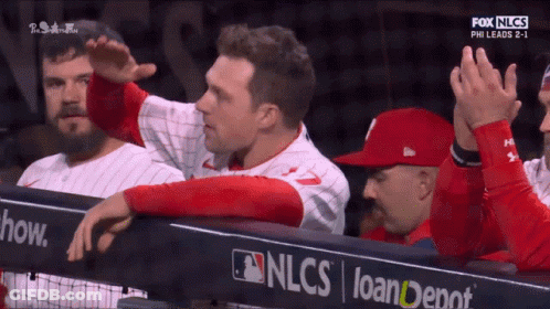 Fox NLCS Baseball Game Phillies Vs Yankees GIF