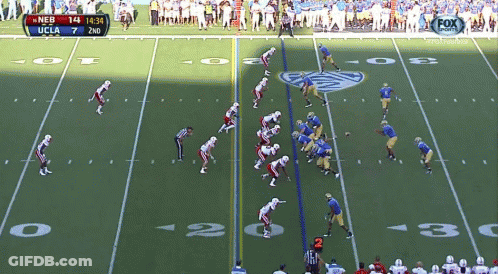 Fox Sports Broadcast UCLA Vs Nebraska Football GIF