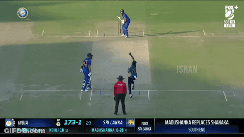 Fox Sports Live Cricket India Vs Sri Lanka GIF