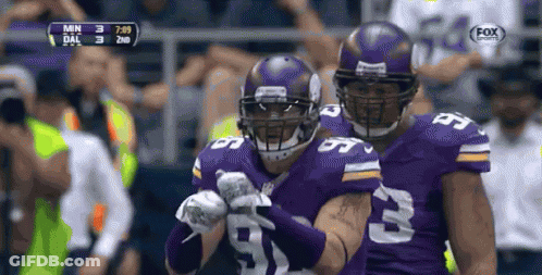 Fox Sports Minnesota Vikings Vs Dallas Cowboys GIF