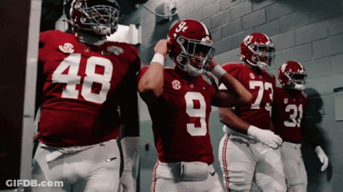 Fox Wild Card Advertisement Bryce Young Touchdown GIF