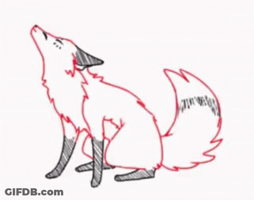 Fox With Long Tail GIF