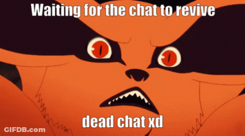 Fox With Red Eyes Waiting For The Chat To Revive Dead Chat XD GIF