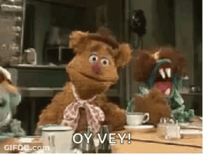 Foxie Bear Facepalm GIF