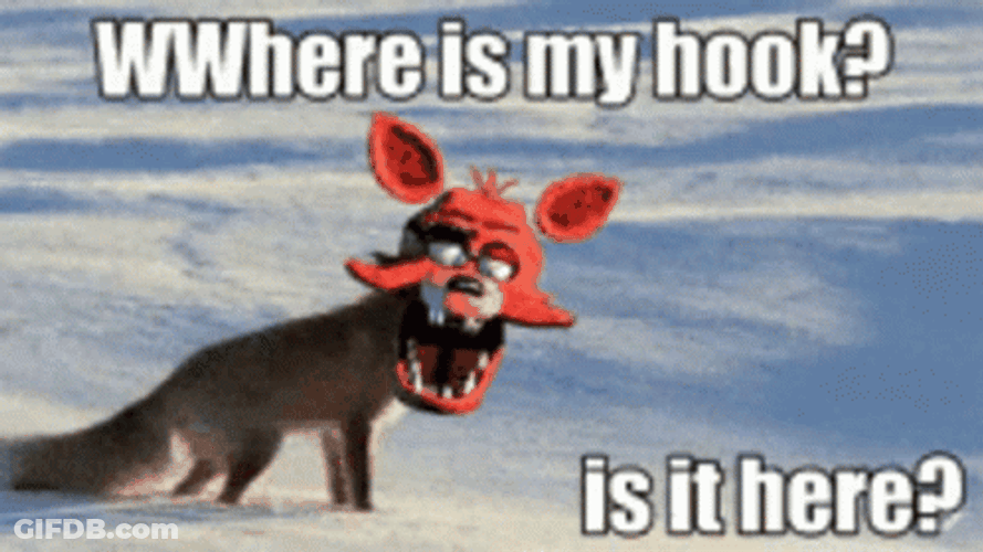 Foxy Looking For His Hook GIF