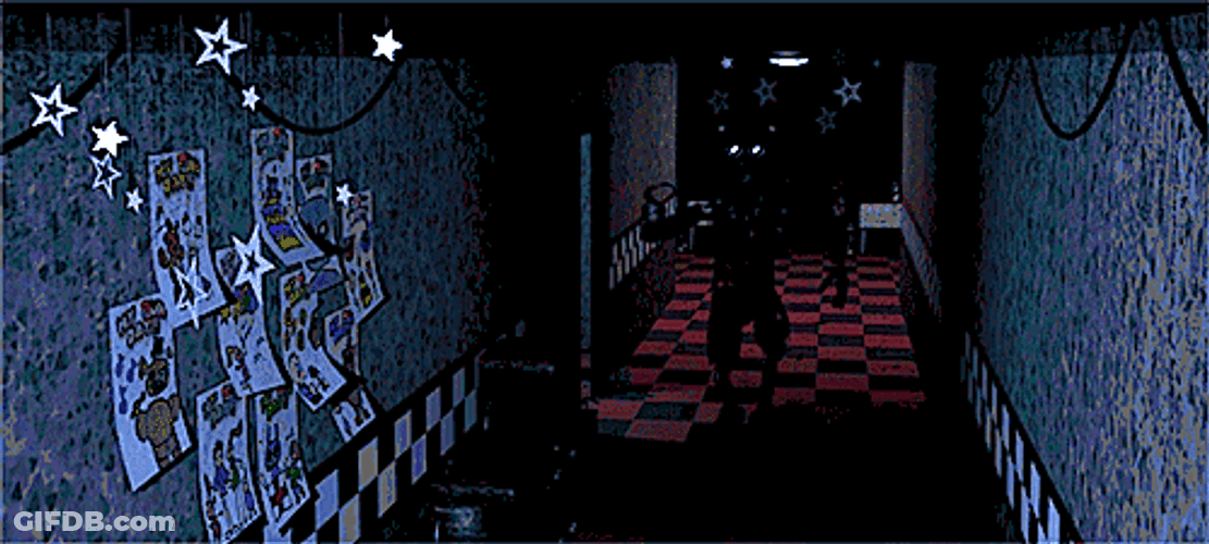 Foxy Runnibng Five Nights At Freddy GIF