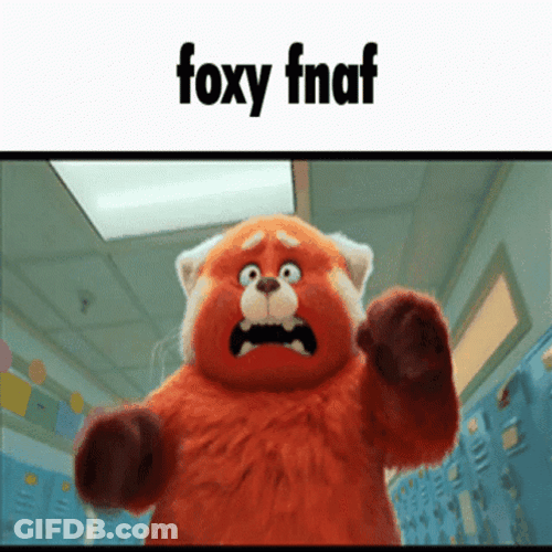 Foxy Running Mei Turning Red GIF