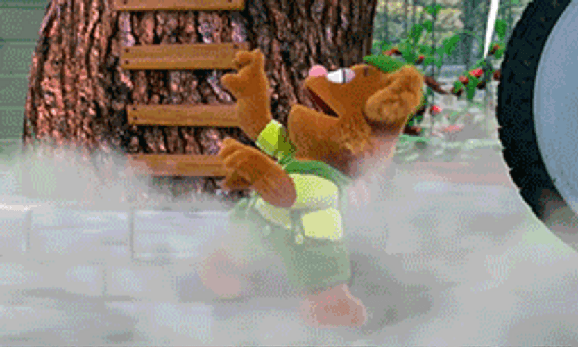 Fozzie Bear Baby Thriller Dance GIF