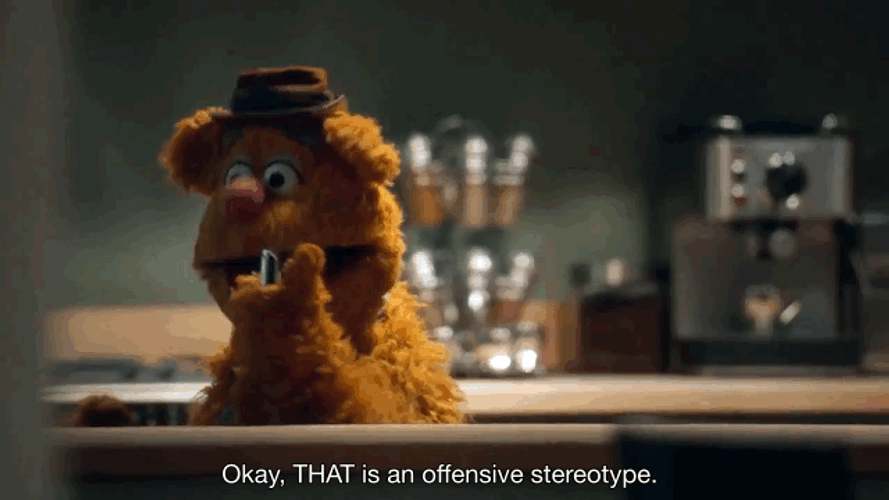 Fozzie Bear Offensive Stereotype GIF