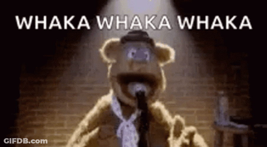 Fozzie Bear The Muppets Dad Joke GIF