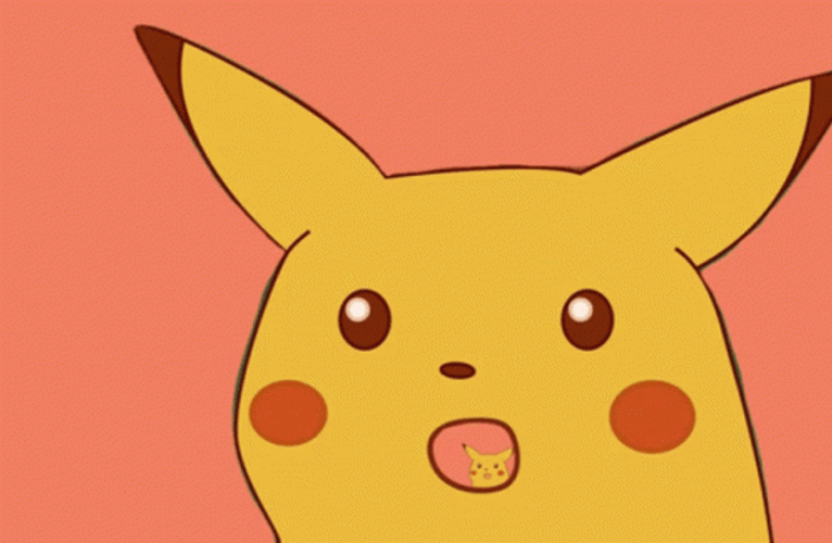 Fractal Shocked Pikachu GIF