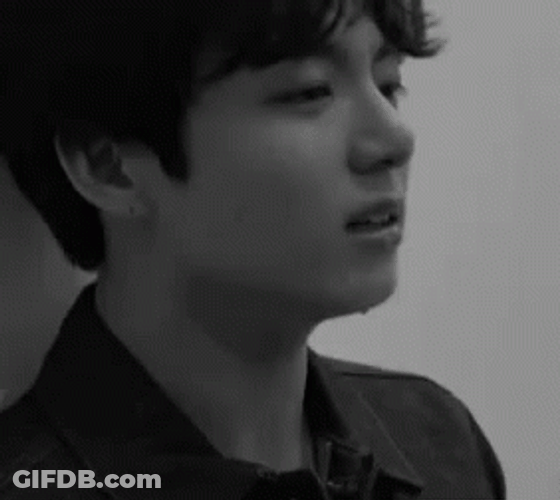 Fragile Jungkook Crying GIF