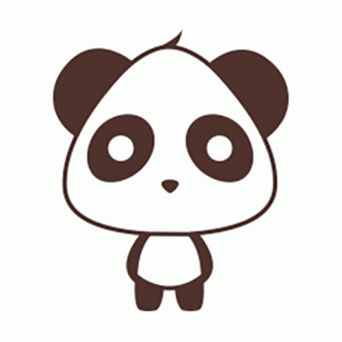 Fragile Panda Breakin Apart GIF