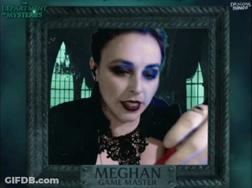 Framed Picture Woman Meghan Game Master GIF