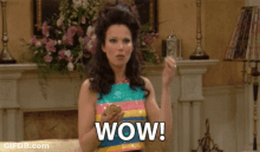 Fran Drescher Nanny Wow GIF