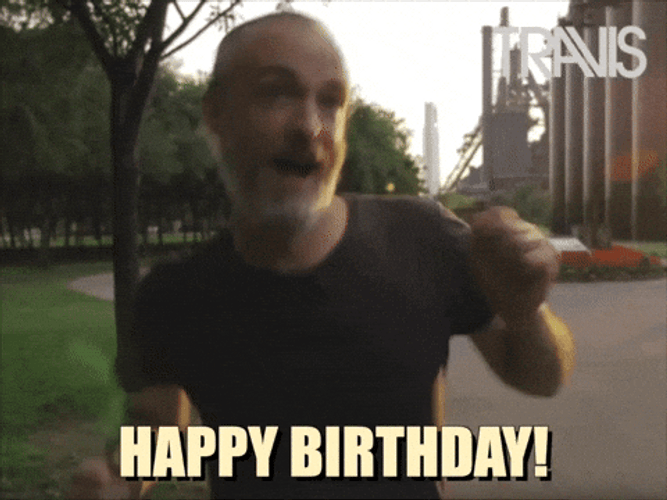 Fran Healy Birthday Dancing GIF