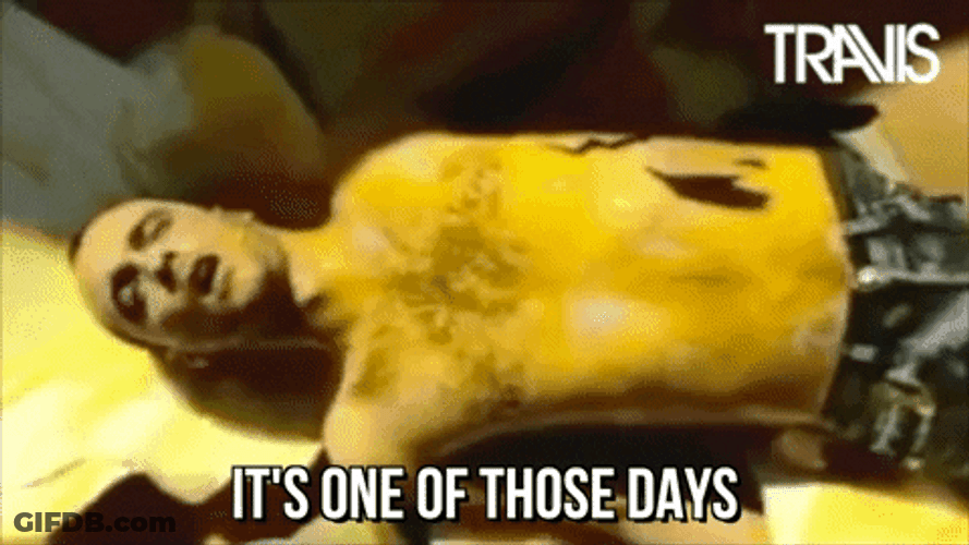 Fran Healy Exhausted Is It Friday Yet GIF