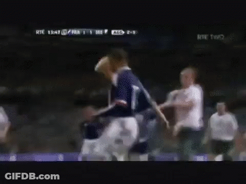 France And Ireland Soccer Game GIF
