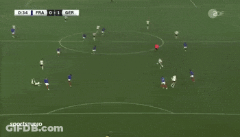 France Vs Germany Soccer Game GIF