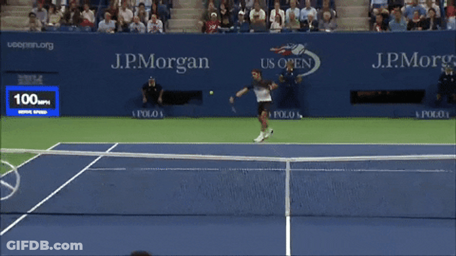 Francis Tiafoe Getting A Point GIF