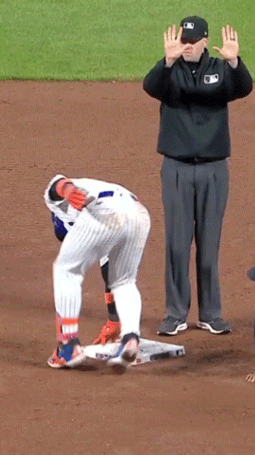 Francisco Alvarez Safe Base Fist Pump GIF