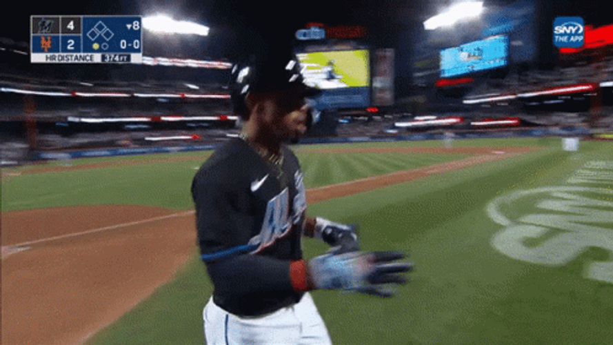 Francisco Lindor Body Bump GIF
