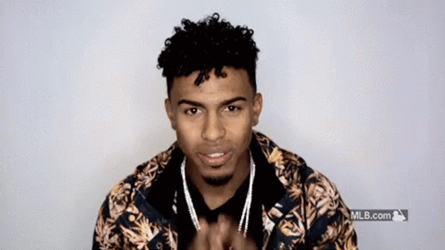 Francisco Lindor Flying Kiss GIF