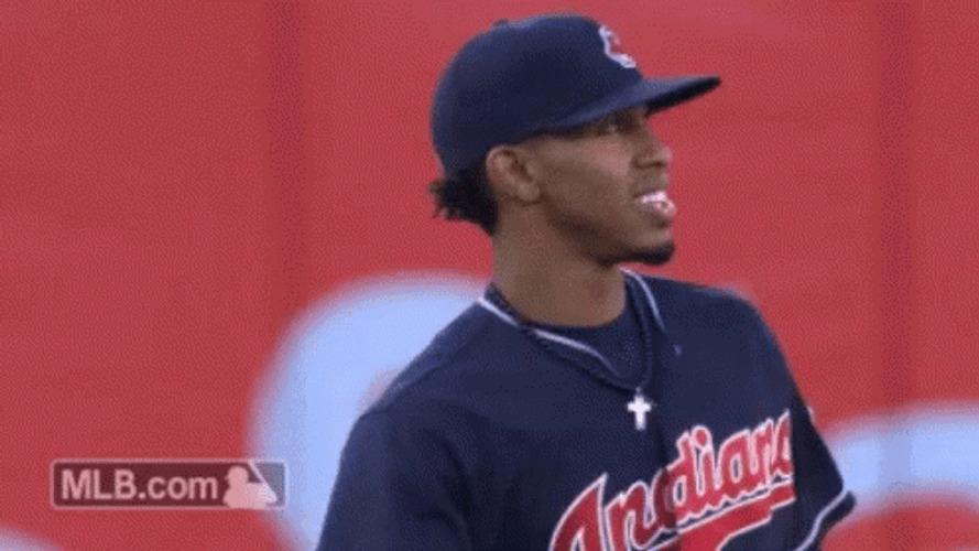 Francisco Lindor Scratching Head GIF