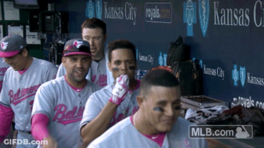 Francisco Peña On Orioles Team GIF