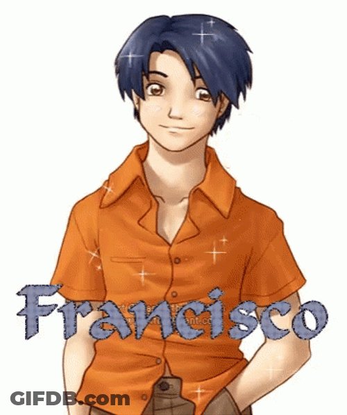 Francisco Shining Body GIF