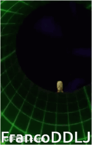 Francoddllj On Green Background With Yellow And Green Object GIF