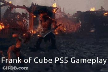 Frank Of Cube PS5 Gameplay GIF
