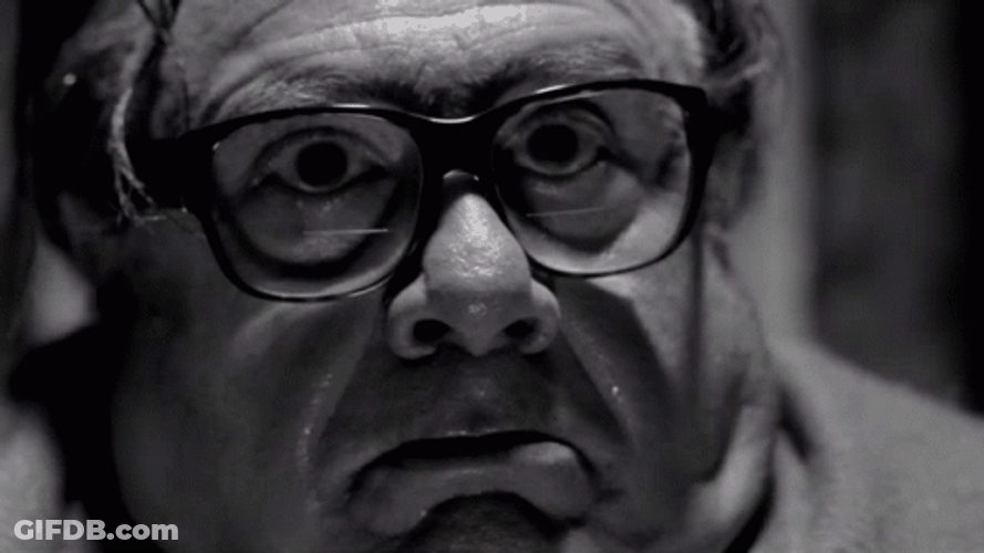 Frank Reynolds Shock Face GIF