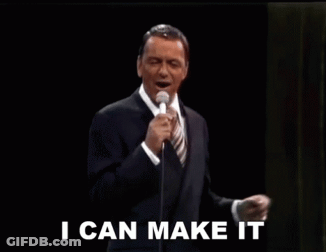 Frank Sinatra I Will Survive GIF
