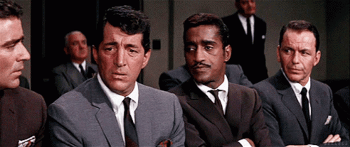 Frank Sinatra Ocean's Eleven GIF