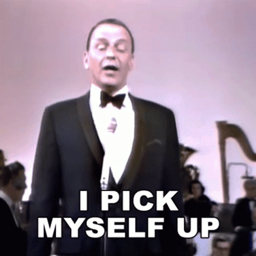 Frank Sinatra Pick Myself Up GIF