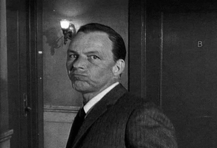 Frank Sinatra Punching GIF