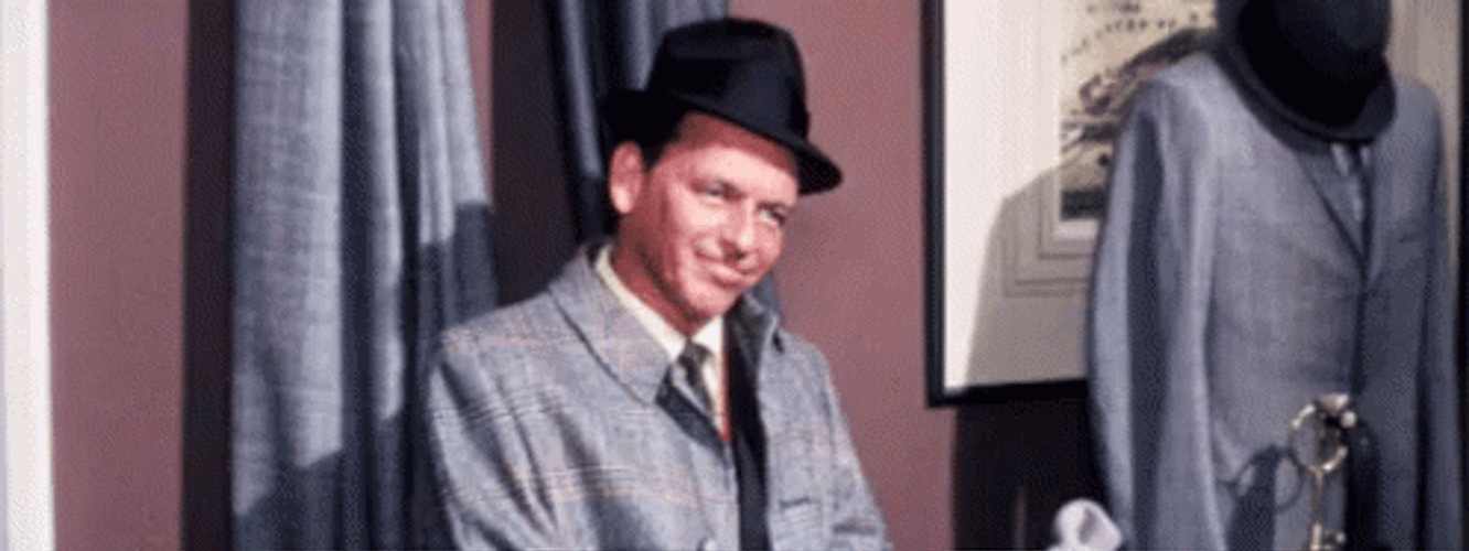 Frank Sinatra Winks GIF