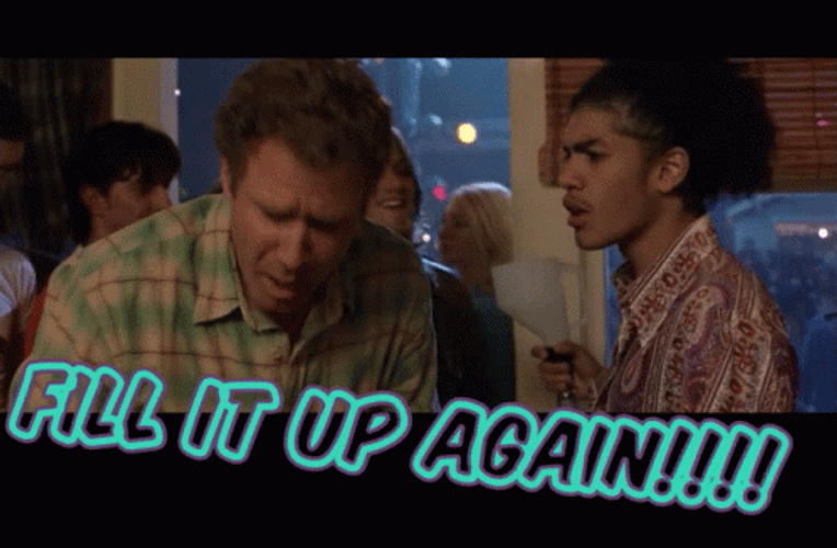 Frank The Tank Fill It Up GIF