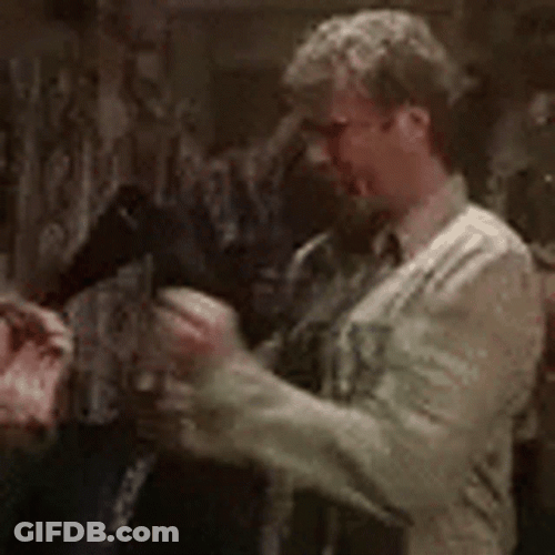 Frank The Tank Getting Hyper GIF