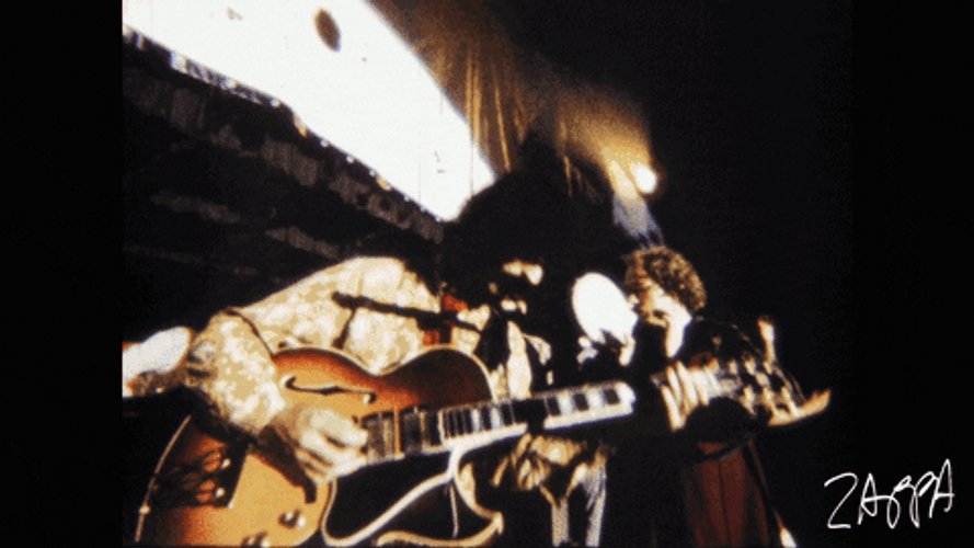 Frank Zappa Band Guitarist 60S GIF
