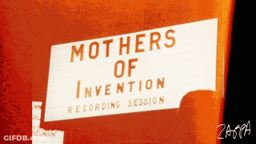 Frank Zappa Band Recording Session GIF