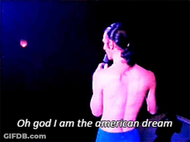 Frank Zappa Oh God American Dream GIF
