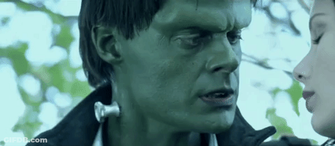 Frankenstein Monster Spoof SNL GIF