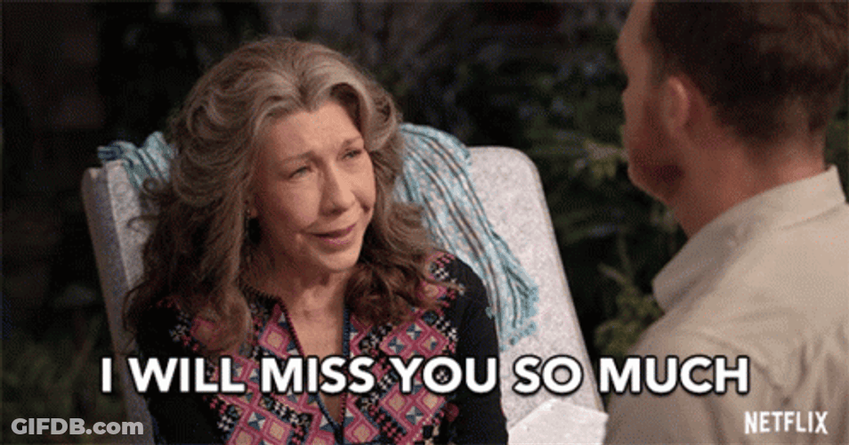 Frankie Lily Tomlin You Will Be Missed GIF