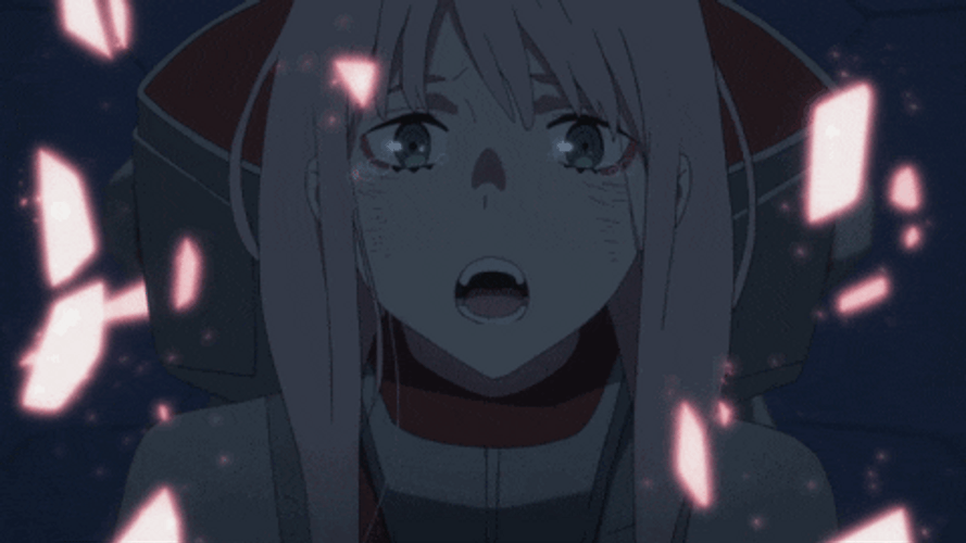 Frantic Zero Two Expression GIF